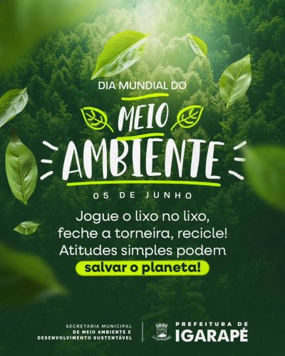 Photo post from prefeituradeigarape.