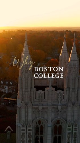 Video post from bostoncollege.