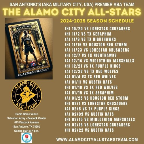 Photo post from thealamocityallstars.