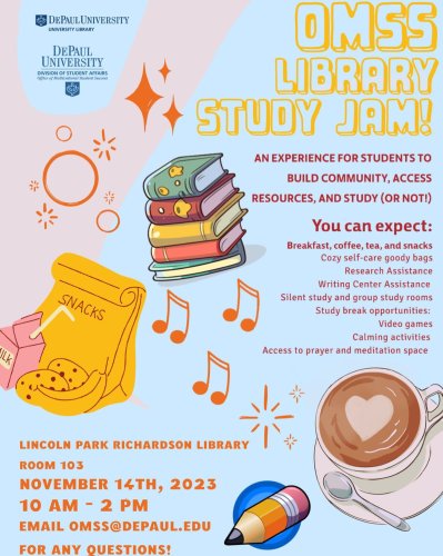 Photo post from depaul_library.