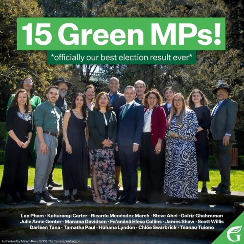 Photo post from nzgreenparty.