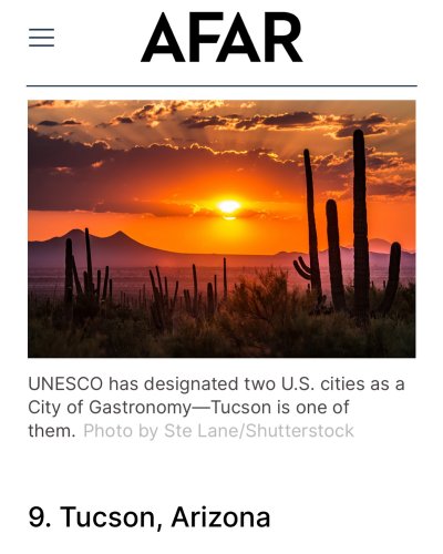 Photo post from visittucson.