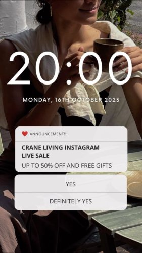 Video post from crane_living.
