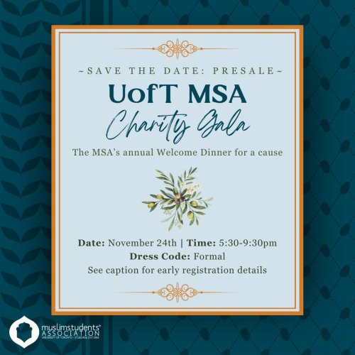Photo post from uoftmsa.