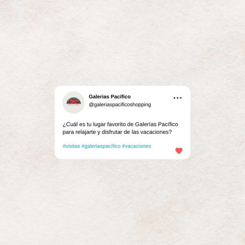 Photo post from galeriaspacificoshopping.