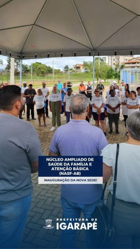 Video post from prefeituradeigarape.