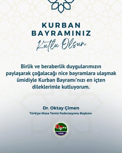 Photo post from turkiyemasatenisifederasyonu.