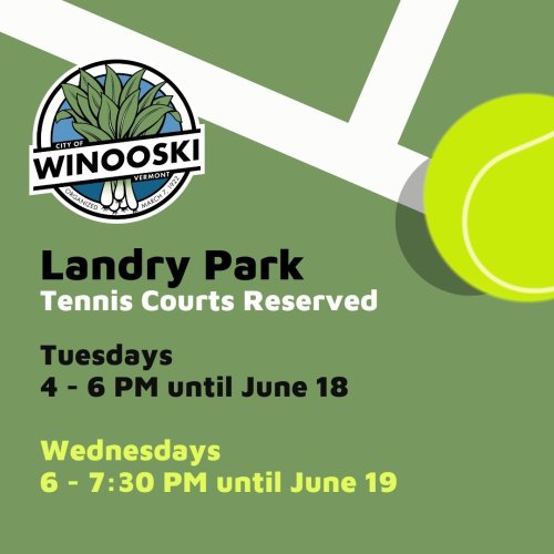 Photo post from winooskirec.