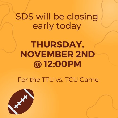 Photo post from ttu_sds.