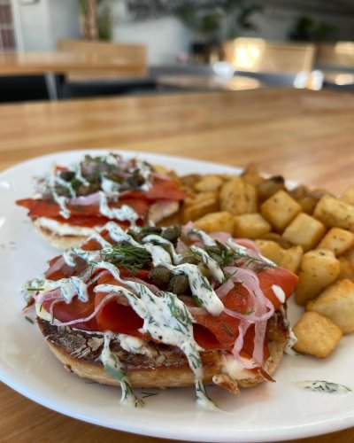 Carousel post from railandriverbistro.