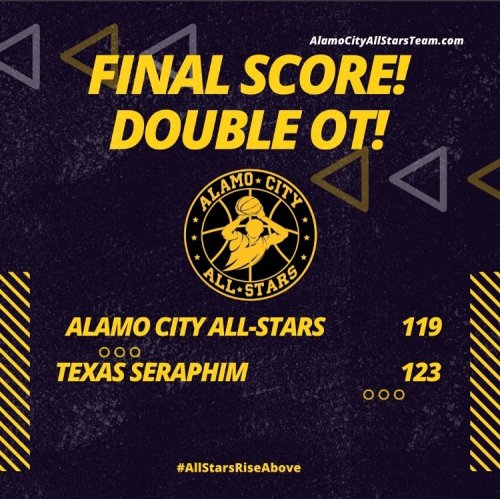 Photo post from thealamocityallstars.