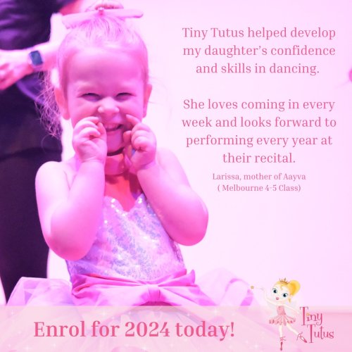 Photo post from tinytutusballet.