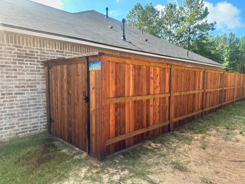 Carousel post from loosianafenceandpatios.