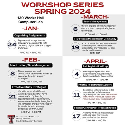 Photo post from ttu_sds.