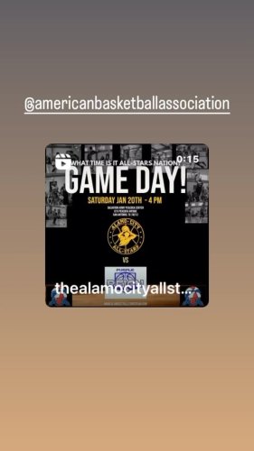 Video post from thealamocityallstars.