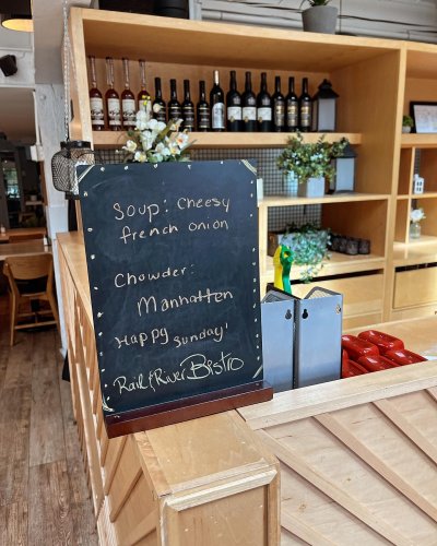 Carousel post from railandriverbistro.