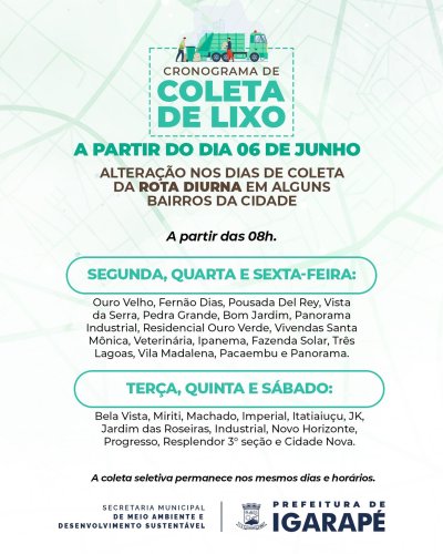 Photo post from prefeituradeigarape.