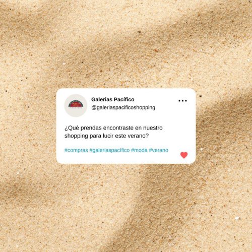 Photo post from galeriaspacificoshopping.