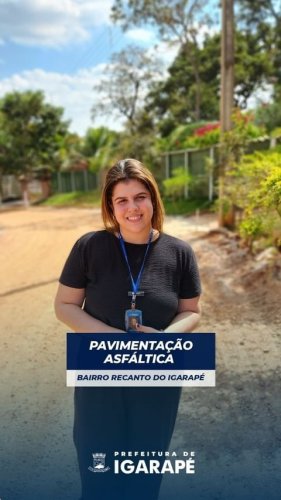 Video post from prefeituradeigarape.