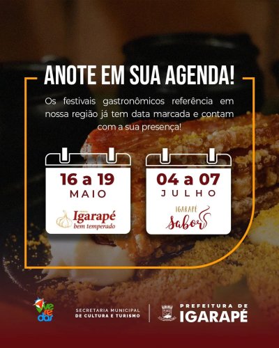 Photo post from prefeituradeigarape.