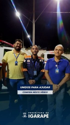 Video post from prefeituradeigarape.