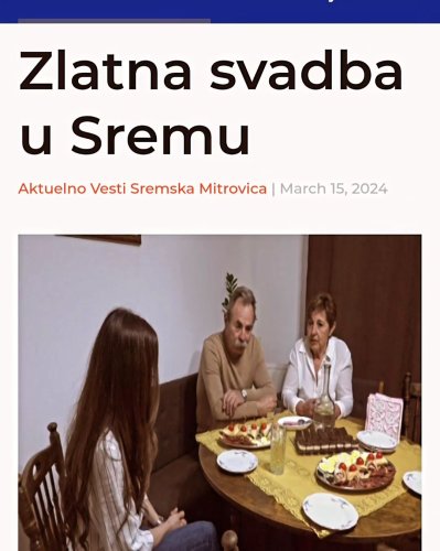Photo post from sremskatelevizija.