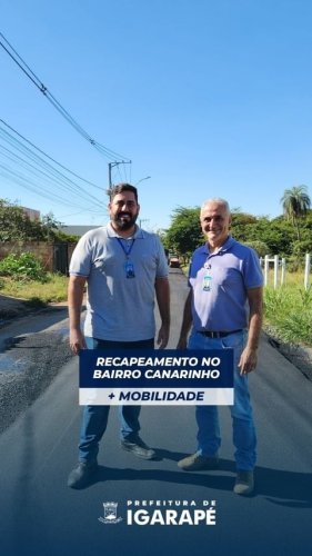 Video post from prefeituradeigarape.