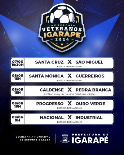 Carousel post from prefeituradeigarape.