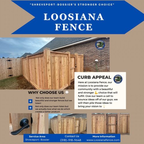 Photo post from loosianafenceandpatios.