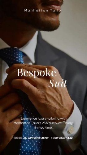 Video post from manhattan_tailor.