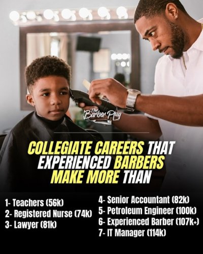 Photo post from iamthebarberplug.