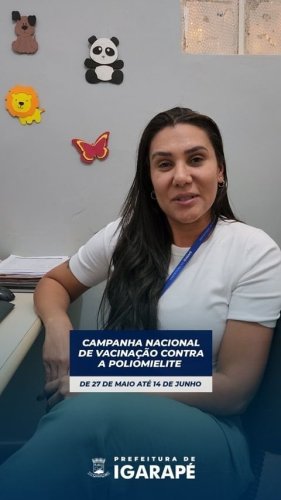 Video post from prefeituradeigarape.