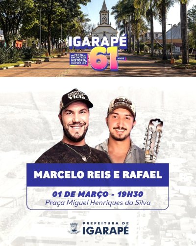 Photo post from prefeituradeigarape.