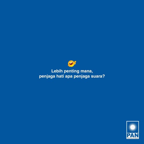 Photo post from amanatnasional.