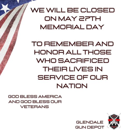 Photo post from glendale_gun_depot.