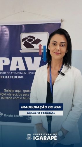 Video post from prefeituradeigarape.