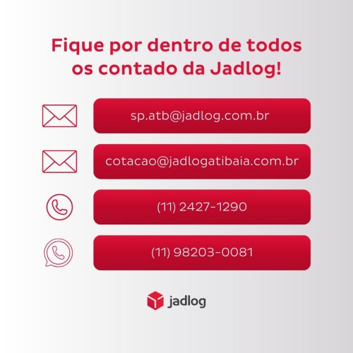 Photo post from jadlog_atibaia.