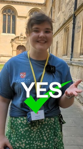 Video post from wadhamoxford.
