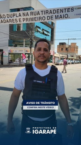 Video post from prefeituradeigarape.