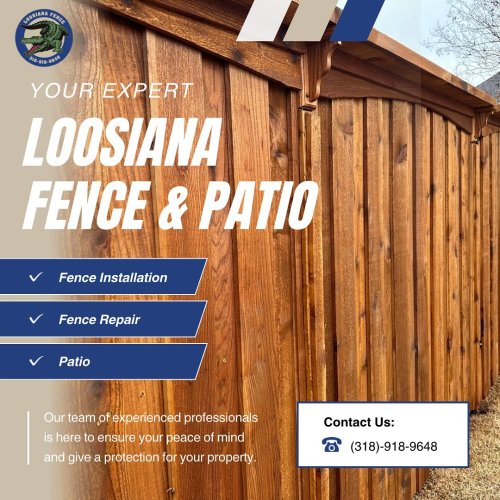 Photo post from loosianafenceandpatios.