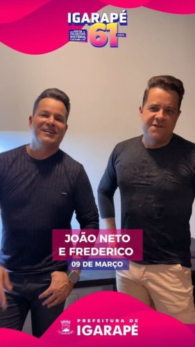 Video post from prefeituradeigarape.