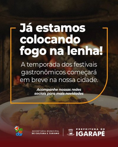 Photo post from prefeituradeigarape.