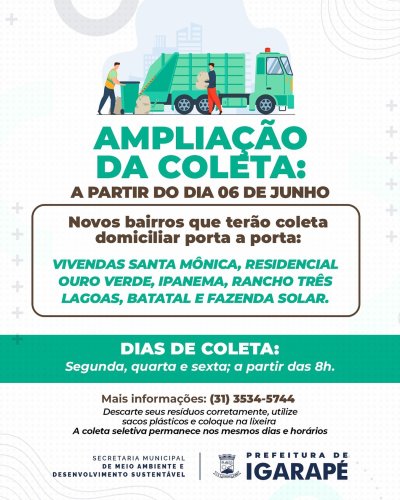 Photo post from prefeituradeigarape.