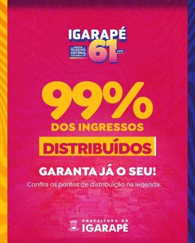 Photo post from prefeituradeigarape.