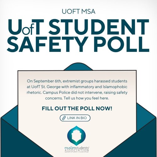 Photo post from uoftmsa.