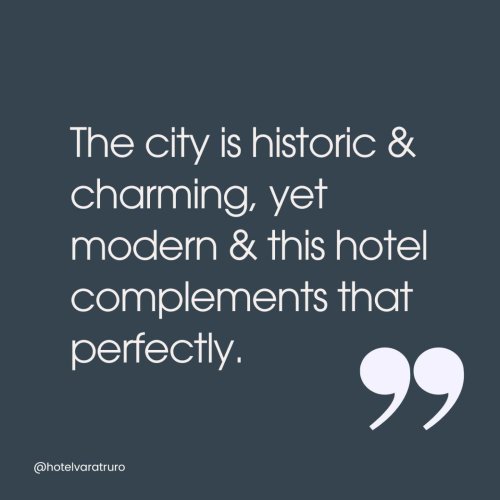 Carousel post from hotelvaratruro.