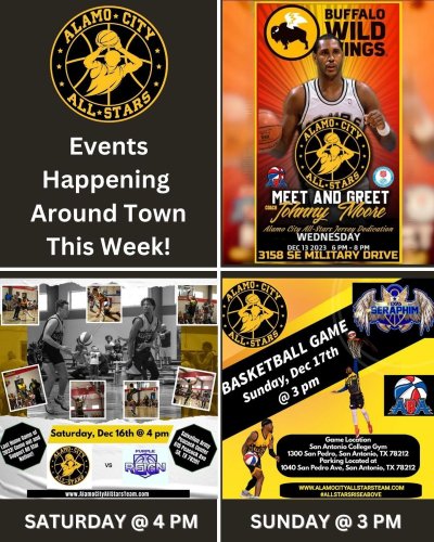 Carousel post from thealamocityallstars.