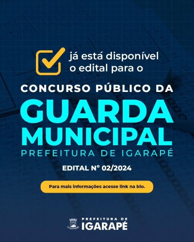 Photo post from prefeituradeigarape.