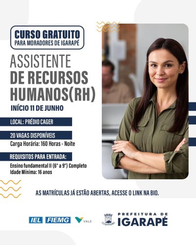 Photo post from prefeituradeigarape.