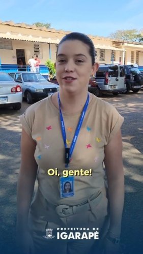 Video post from prefeituradeigarape.